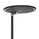 Vloerlamp Turound LED | 2 lichts | Grijs, Zwart