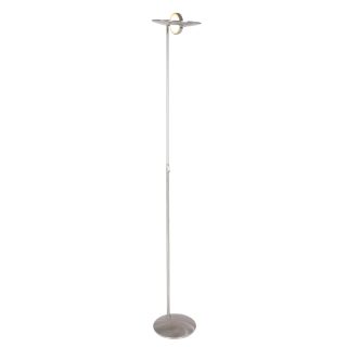 Vloerlamp Zenith LED | 1 lichts | Zilver, Grijs, Wit