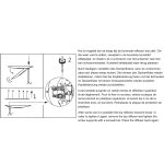 Vloerlamp Zenith LED | 2 lichts | Wit, Zwart