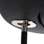 Vloerlamp Zenith LED | 2 lichts | Wit, Zwart