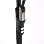 Vloerlamp Zenith LED | 2 lichts | Wit, Zwart