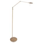 Vloerlamp Zodiac LED | 1 lichts | Brons, Bruin, Wit