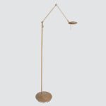 Vloerlamp Zodiac LED | 1 lichts | Brons, Bruin, Wit