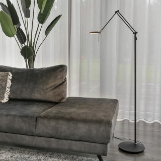 Vloerlamp Zodiac LED | 1 lichts | Zwart