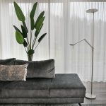 Vloerlamp Zodiac LED | 2 lichts | Zilver, Grijs, Wit