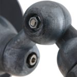 Wandlamp Davin | 1 lichts | Zilver, Grijs, Zwart