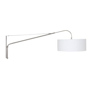 Wandlamp Elegant Classy | 1 lichts | Grijs, Zilver, Grijs