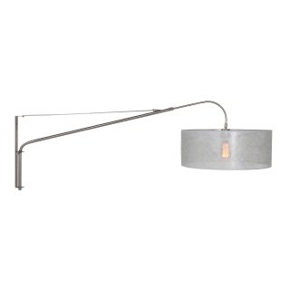 Wandlamp Elegant Classy | 1 lichts | Grijs, Zwart