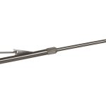 Wandlamp Elegant Classy | 1 lichts | Transparant, Zwart