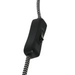 Wandlamp Elegant Classy | 1 lichts | Transparant, Zwart