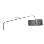 Wandlamp Elegant Classy | 1 lichts | Transparant, Zwart