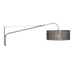 Wandlamp Elegant Classy | 1 lichts | Transparant, Zwart