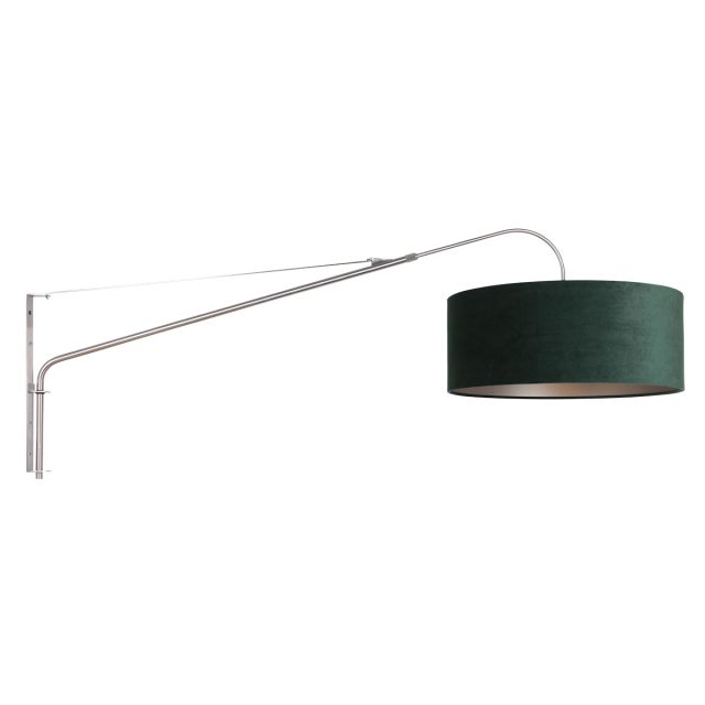 Wandlamp Elegant Classy | 1 lichts | Wit, Zwart