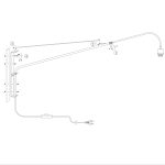 Wandlamp Elegant Classy | 1 lichts | Zilver, Grijs, Transparant