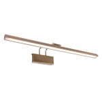 Wandlamp Litho LED | 1 lichts | Brons, Bruin, Wit