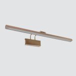 Wandlamp Litho LED | 1 lichts | Brons, Bruin, Wit