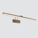 Wandlamp Litho LED | 1 lichts | Brons, Bruin, Wit