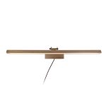 Wandlamp Litho LED | 1 lichts | Brons, Bruin, Wit