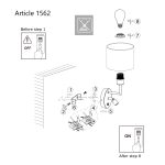 Wandlamp Noor | 2 lichts | Zilver, Grijs, Wit