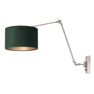 Wandlamp Prestige Chic | 1 lichts | Grijs, Zwart