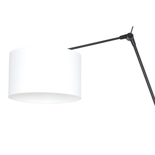 Wandlamp Prestige Chic | 1 lichts | Wit, Zwart