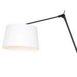 Wandlamp Prestige Chic | 1 lichts | Wit, Zwart