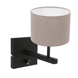 Wandlamp Sparkled Light | 1 lichts | Brons, Bruin