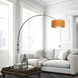 Wandlamp Sparkled Light | 1 lichts | Goud, Zwart