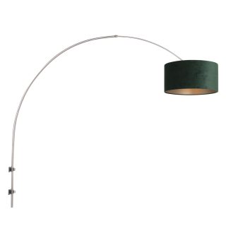 Wandlamp Sparkled Light | 1 lichts | Groen, Zilver, Grijs