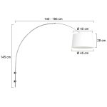 Wandlamp Sparkled Light | 1 lichts | Wit