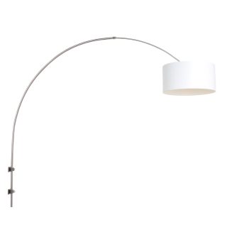 Wandlamp Sparkled Light | 1 lichts | Zilver, Grijs, Wit