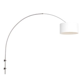 Wandlamp Sparkled Light | 1 lichts | Zilver, Grijs, Wit
