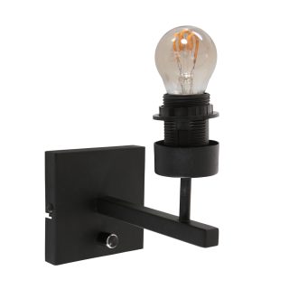 Wandlamp Sparkled Light | 1 lichts | Zwart