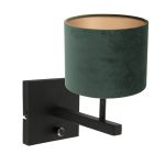 Wandlamp Sparkled Light | 1 lichts | Zwart