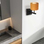 Wandlamp Sparkled Light | 1 lichts | Zwart