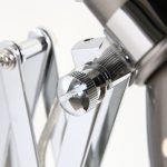 Wandlamp Spring | 1 lichts | Zilver, Grijs