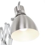 Wandlamp Spring | 1 lichts | Zilver, Grijs