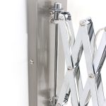 Wandlamp Spring | 1 lichts | Zilver, Grijs