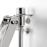 Wandlamp Spring | 1 lichts | Zilver, Grijs, Wit