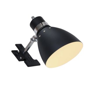 Wandlamp Spring | 1 lichts | Zilver, Grijs, Zwart