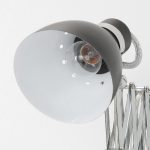 Wandlamp Spring | 1 lichts | Zilver, Grijs, Zwart