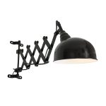Wandlamp Yorkshire | 1 lichts | Zwart