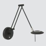 Wandlamp Zodiac LED | 1 lichts | Zwart