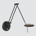 Wandlamp Zodiac LED | 1 lichts | Zwart