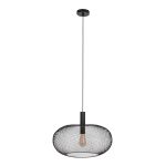Hanglamp Cloud | 1-lichts | Ø 50 cm | E27 | mat zwart - Afbeelding 9