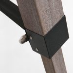 Vloerlamp Triek | 1-lichts | uitschuifbaar | Ø 40 cm | landelijk - Afbeelding 9