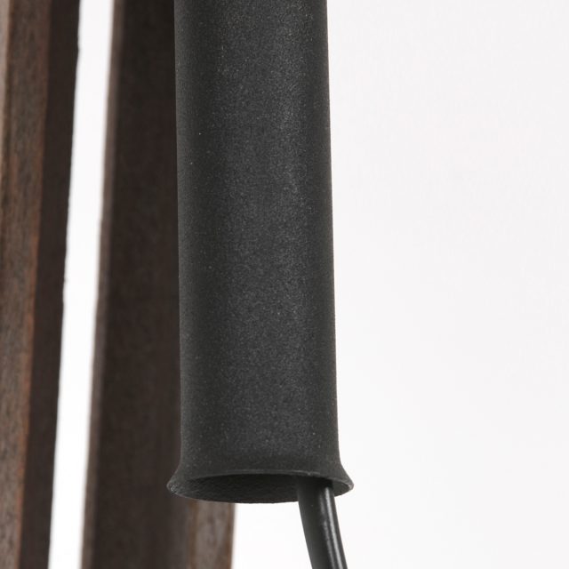 Vloerlamp Triek | 1-lichts | uitschuifbaar | Ø 40 cm | landelijk - Afbeelding 11