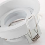 Spot pelite | 1 lichts | kantelbaar | GU10 | mat wit - Afbeelding 8