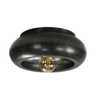 Plafondlamp sky | Ø42 | Zwart nikkel