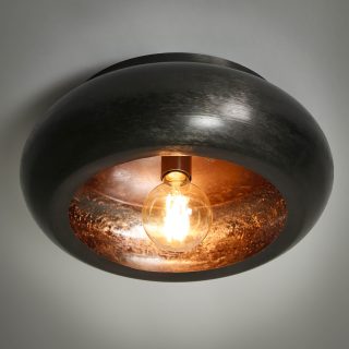 Plafondlamp sky | Ø42 | Zwart nikkel